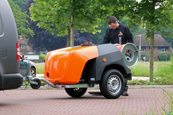 ROM SmartTrailer Comfort 150/50 High-pressure sewer cleaning trailer (S/N: 253042)